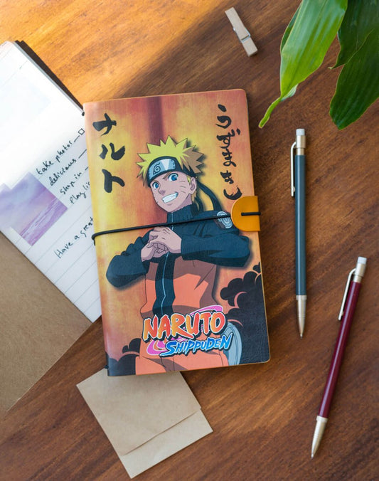 Naruto Faux Leather Journal Diary Notebook 148x210 mm
