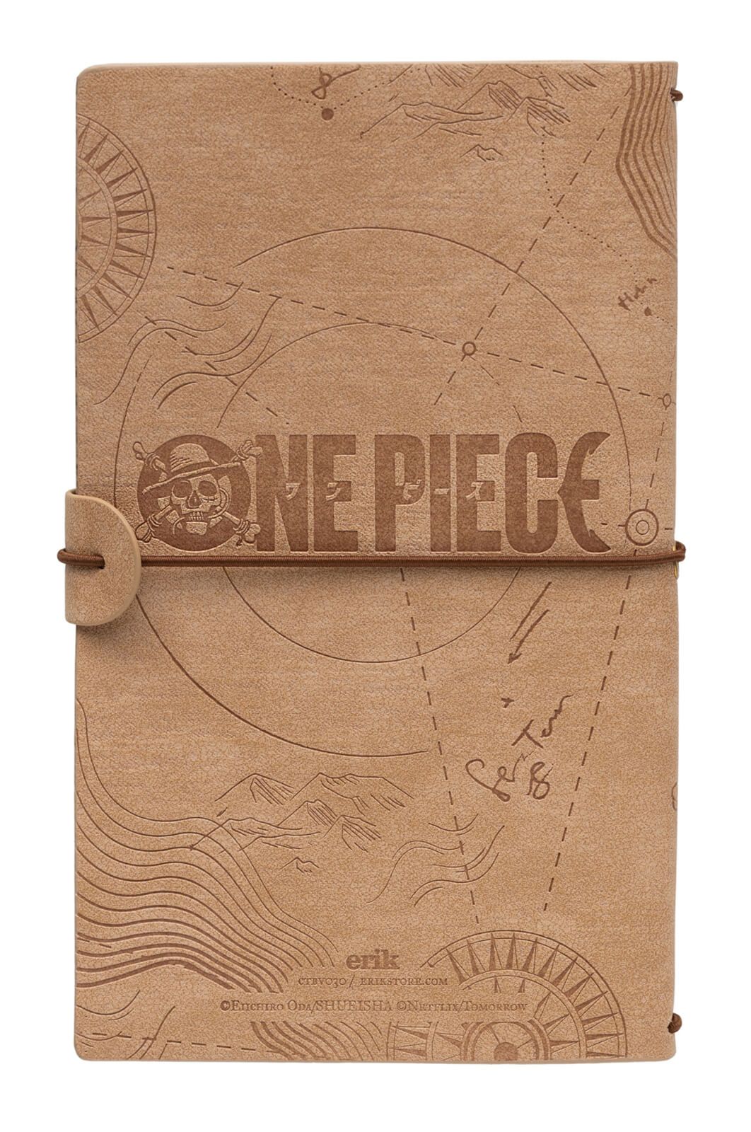 One Piece Gift Travel Journal Leather Notebook 117x196 mm