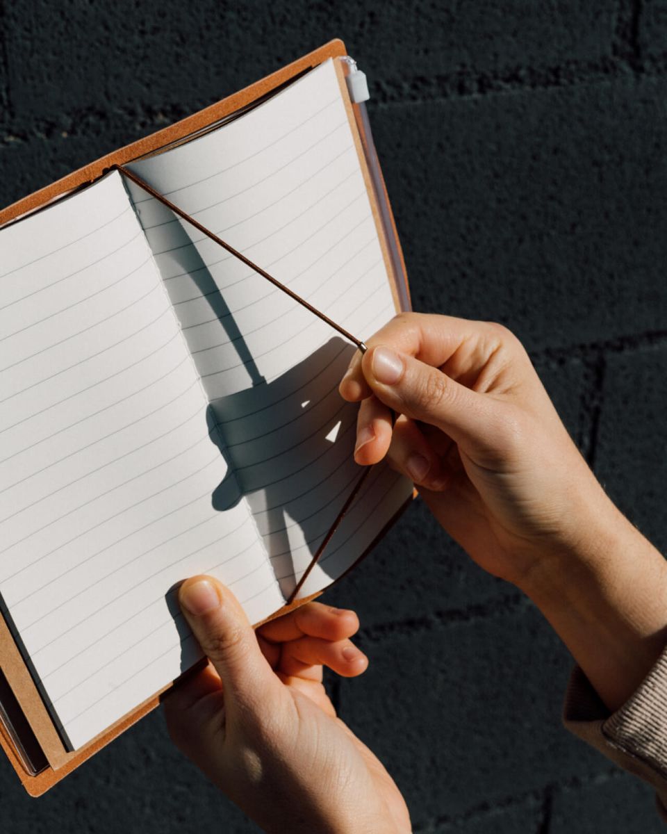 One Piece Gift Travel Journal Leather Notebook 117x196 mm