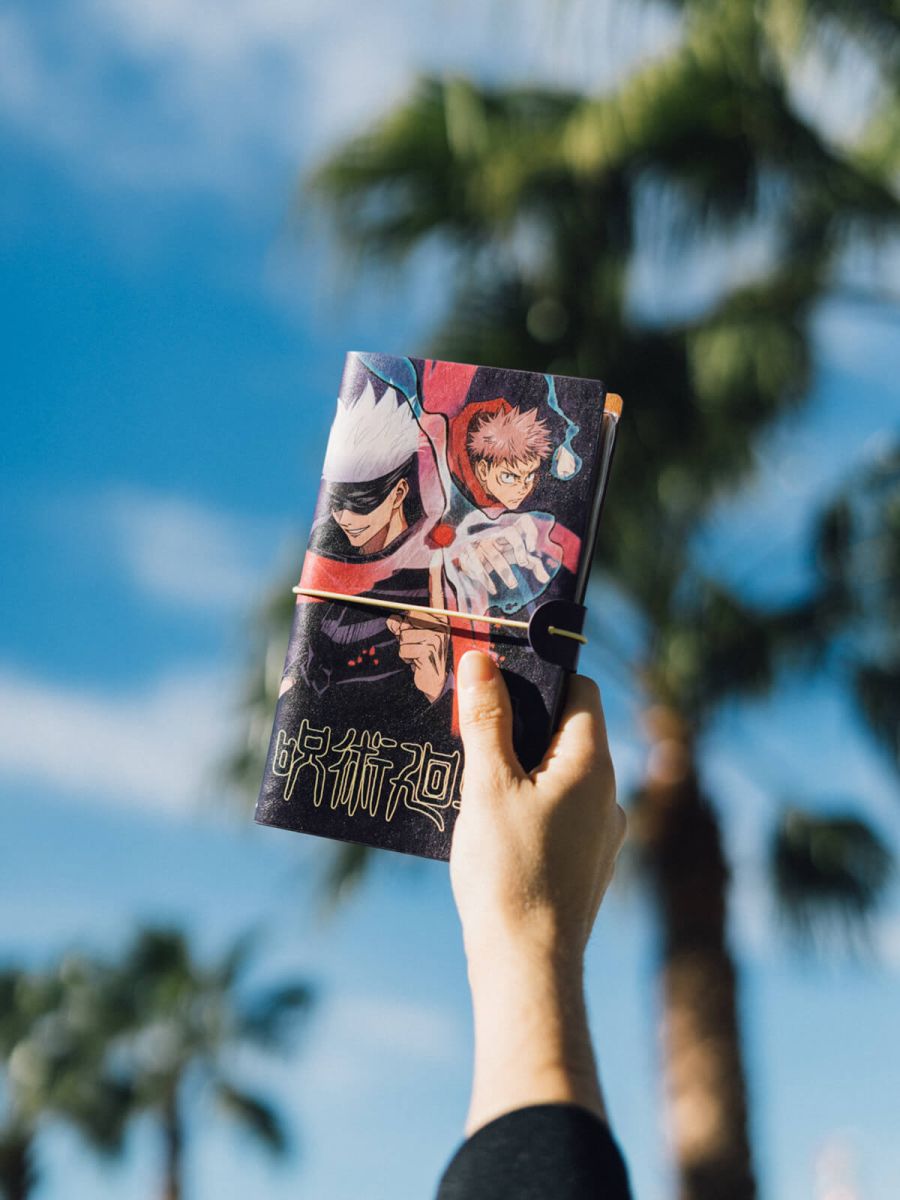 Travelers Notebook Jujutsu Kaisen PU Leather Notebook 117x196 mm