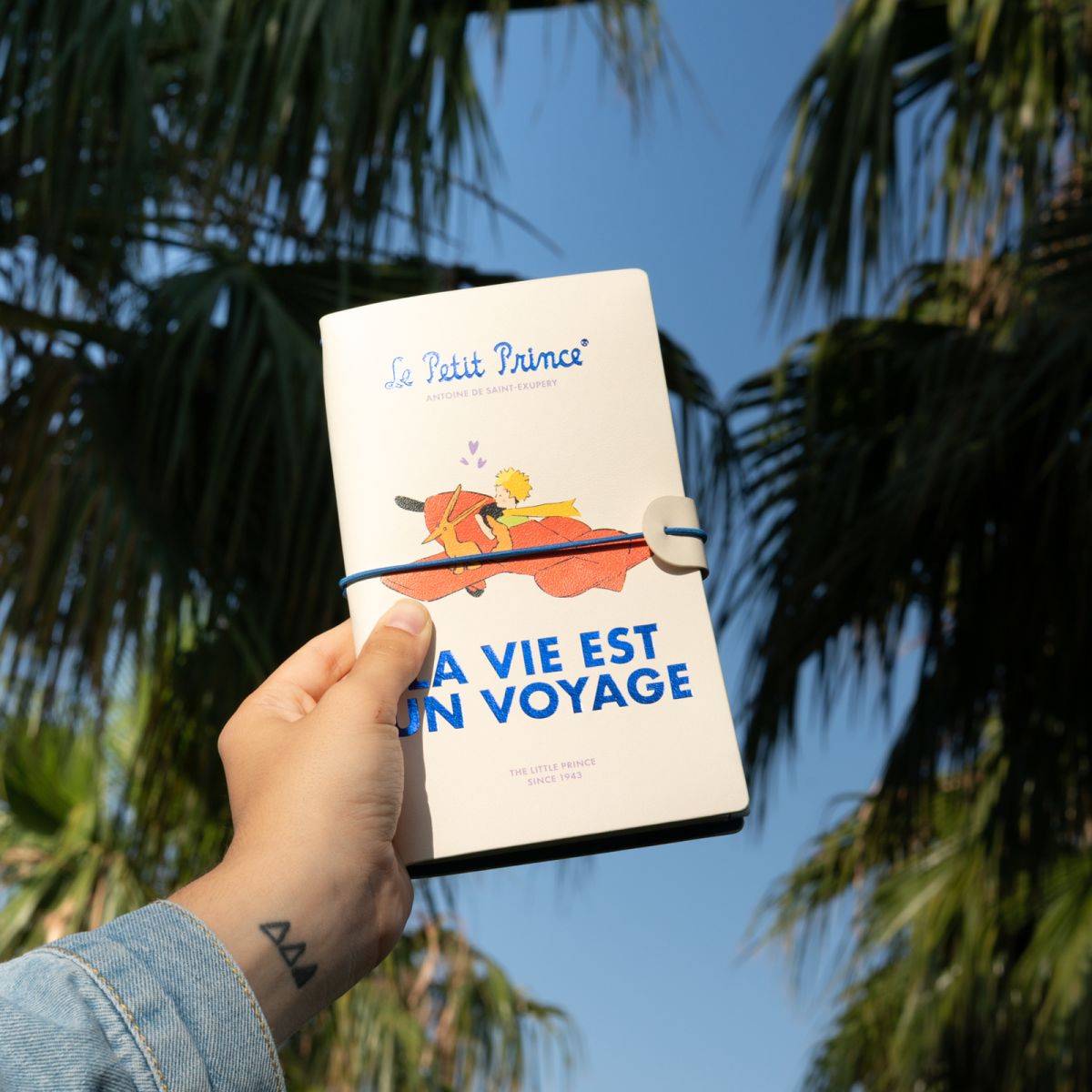 The Little Prince Adventure Leather Notebook 117x196 mm