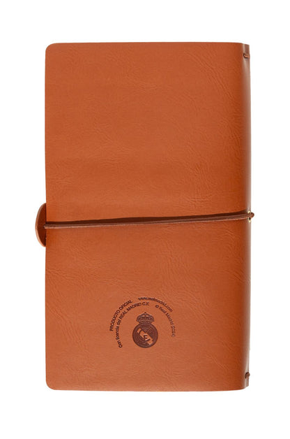 Real Madrid Travel Journal PU Leather Travelers Diary Notebook 11,7x19,6 cm