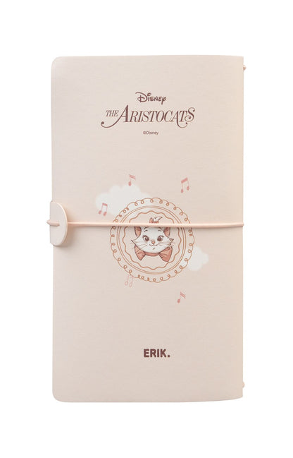 Disney Aristocats Bonjour Marie Leather Travel Journal Notebook 117x196 mm