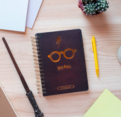 Harry Potter Glasses A5 Journal Hardcover Movie Notebook 148x210 mm
