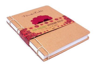 Frida Kahlo A5 Hardcover Eco Friendly Bullet Journal Famous People Notebook 148x210 mm