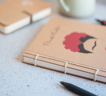 Frida Kahlo A5 Hardcover Eco Friendly Bullet Journal Famous People Notebook 148x210 mm