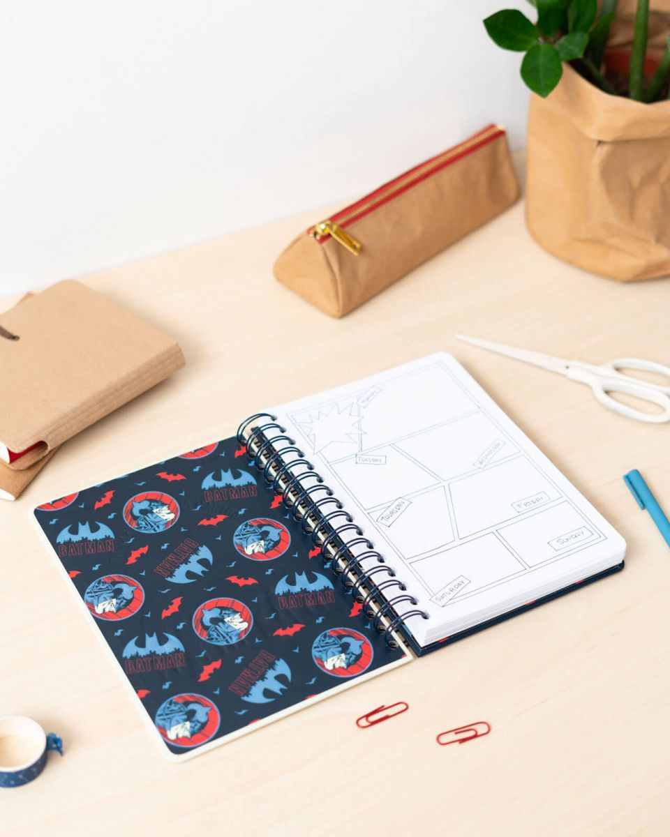 DC Comics Batman Wired Notepad Notebook 148x210 mm