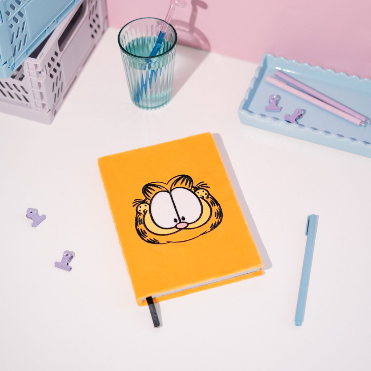 Garfield Cat Stationery A5 Notepad Lined Hardback Journal Sketchbook Cat A5 Notebook 148x210 mm