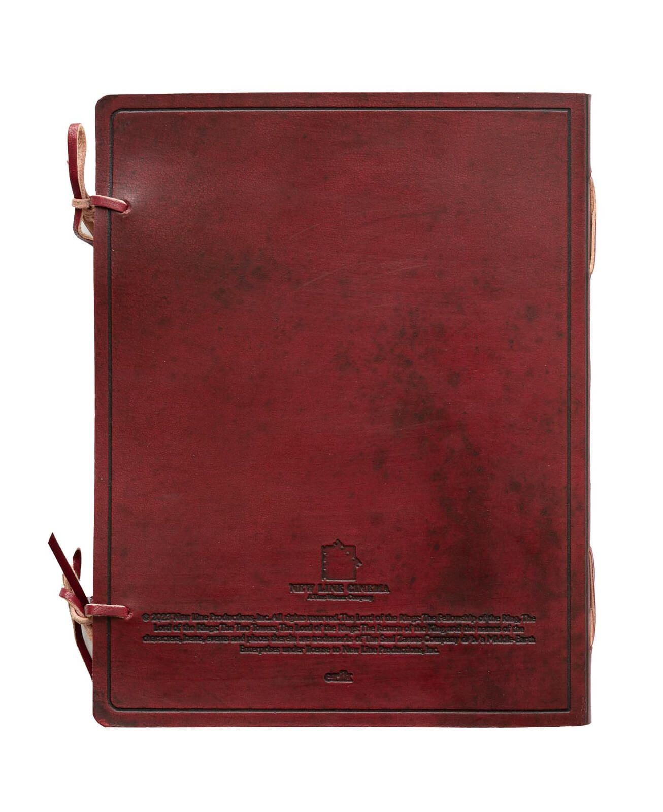 Lord Of The Rings Leather Journal Premium Blank Movie Notebook 175x130x26mm
