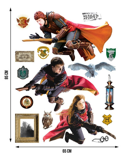 Harry Potter Characters Large Stickers Decals Set Wall Stickers 65x85 cm (25.6x33.5 inch) W x H