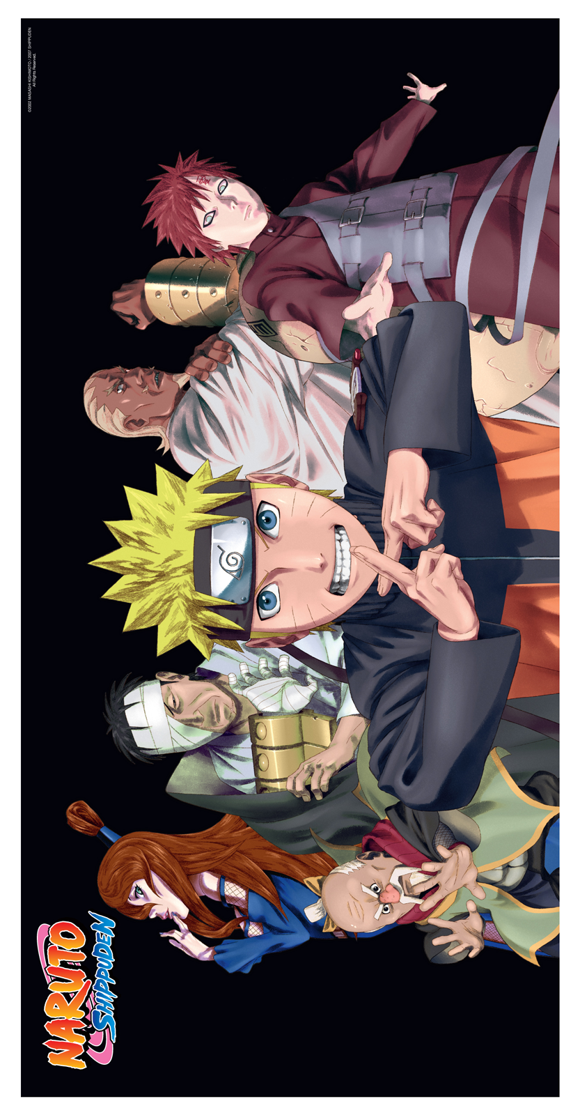 Naruto Shippuden Wall Calendar 30x30cm Manga Anime Calendar 30 x 30 cm | 11,8 x 11,8 in