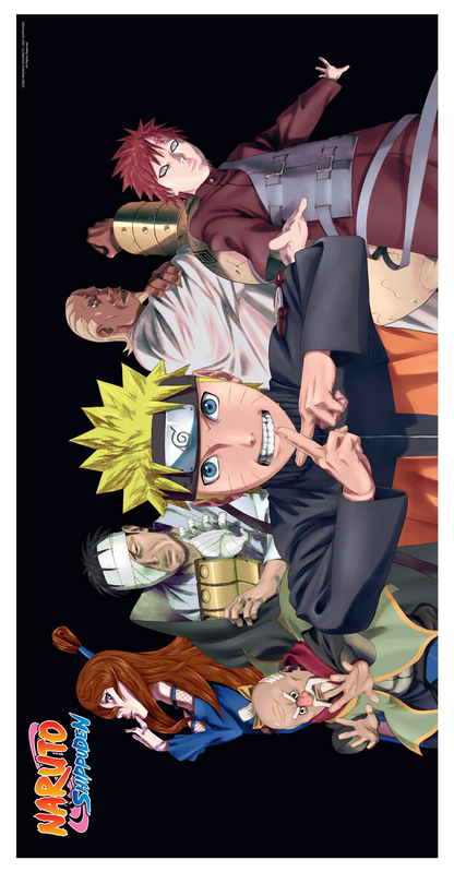 Naruto Shippuden Wall Calendar 30x30cm Manga Anime Calendar 30 x 30 cm | 11,8 x 11,8 in
