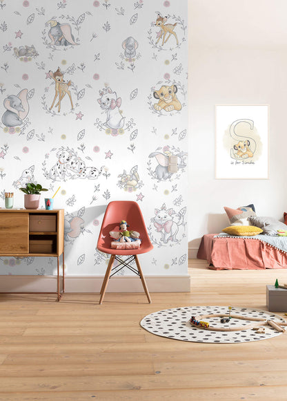 Disney Characters Dalmatians Bambi & Friends XL Non-Woven Wallpaper Murals