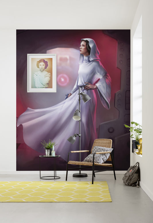 Star Wars "Classic Leia" XL Non-Woven Wallpaper Mural 200 cm x 250 cm (78" x 98")