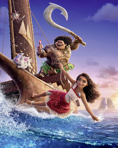 kids bedroom wallpaper moana
