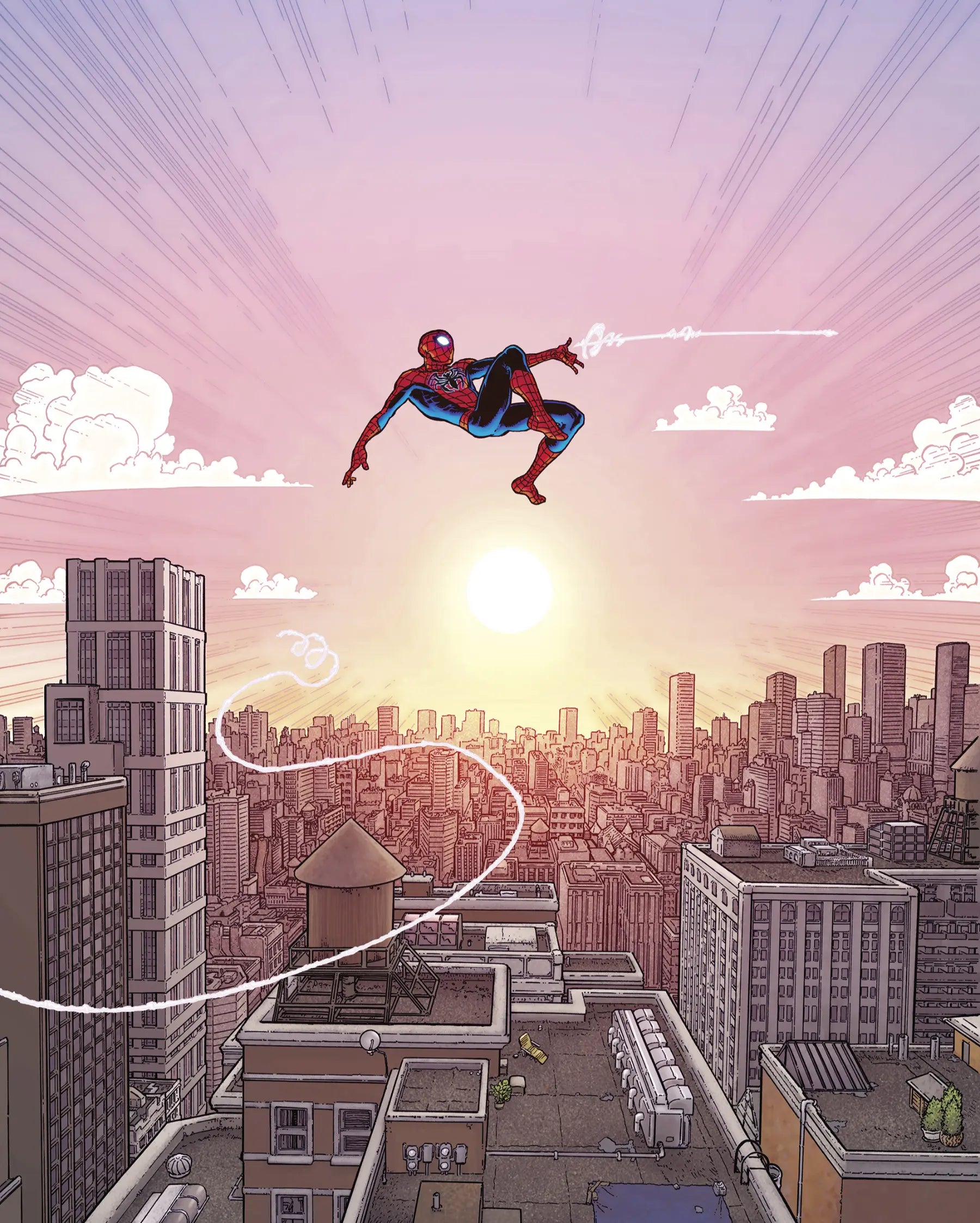 Marvel Spider-Man Swinging