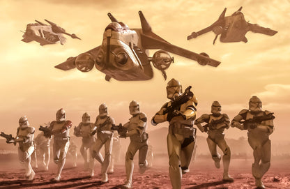 Non-Woven Wallpaper Mural Star Wars decor