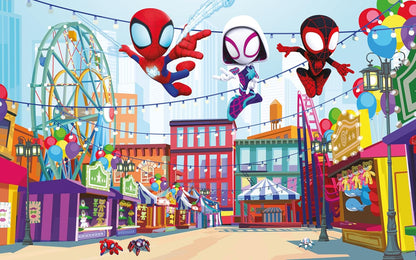 Marvel Spidey And His Amazing Friends Kids Bedroom  400 cm x 250 cm | 157" x 98"