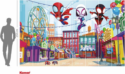 Marvel Spidey And His Amazing Friends Kids Bedroom  400 cm x 250 cm | 157" x 98"