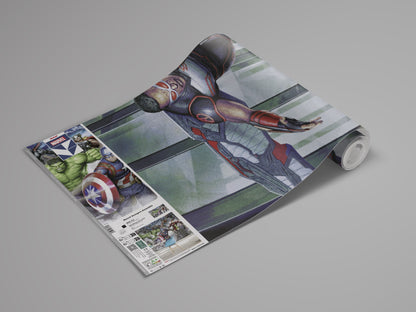 Marvel Avengers Assemble Boy Bedroom Non-woven photo wallpaper 400 cm x 250 cm | 157" x 98"