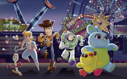 Disney and Pixar Toy Story Team Non-Woven Wallpaper Mural 400 cm x 250 cm | 157" x 98"