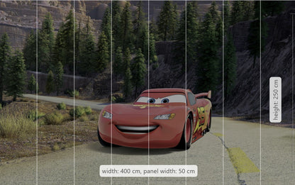 Disney Pixar Cars Every Road has a Story Non-woven photo wallpaper