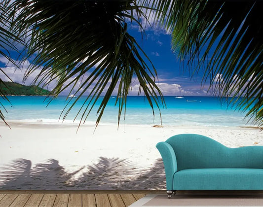 White Sandy Beach Photo Wallpaper
