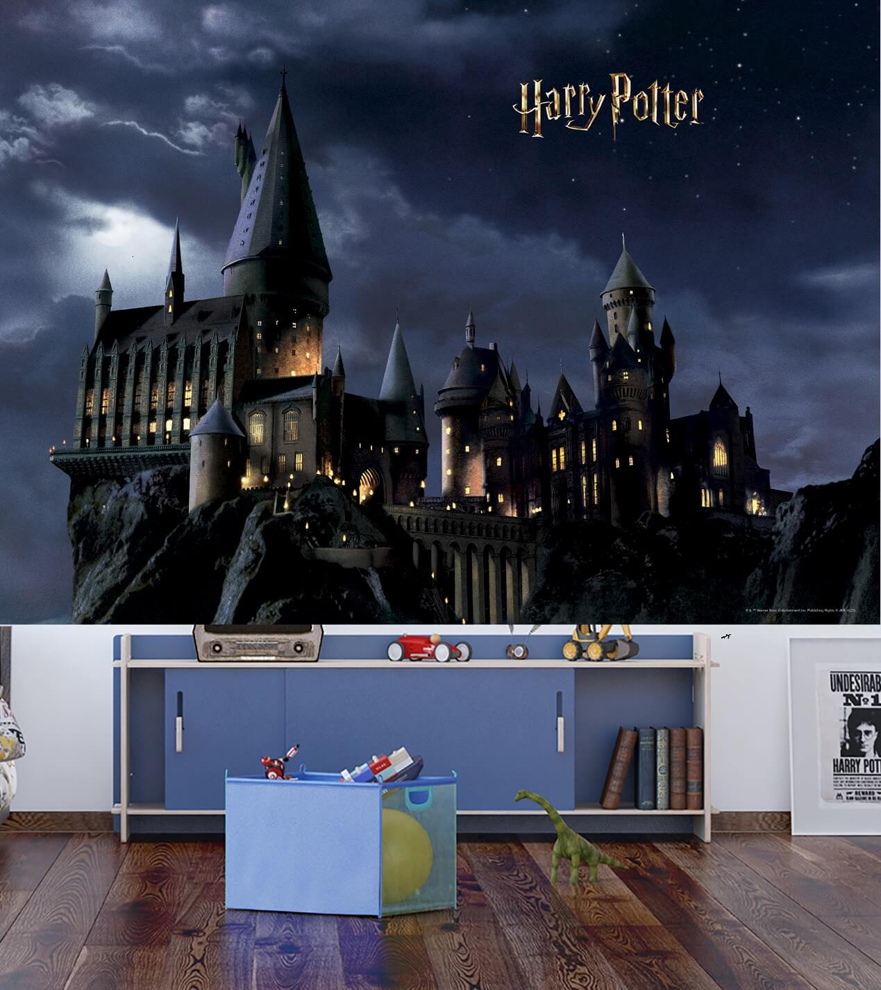 Harry Potter Castle Movie Paper Photo Wallpaper 252x182cm (8'3" x 5'12") W x H