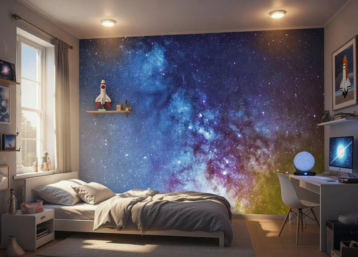 Sky Full of Stars Bedroom Photo Wallpaper (W x H) 320cm x 230cm (126" x 90")