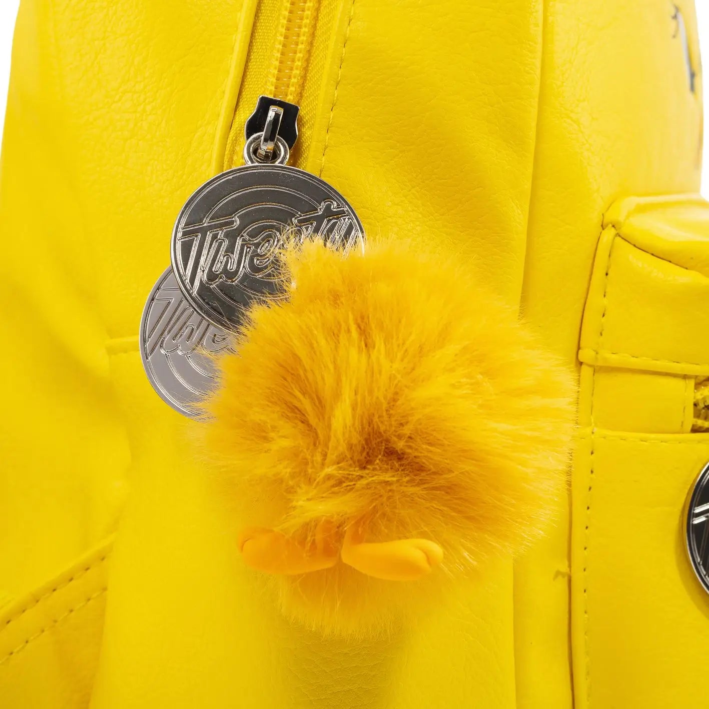 Looney Tunes Tweety Yellow Faux Leather Backpack 23x29x14 cm