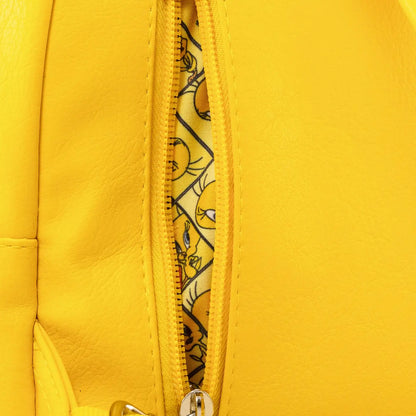 Looney Tunes Tweety Yellow Faux Leather Backpack 23x29x14 cm