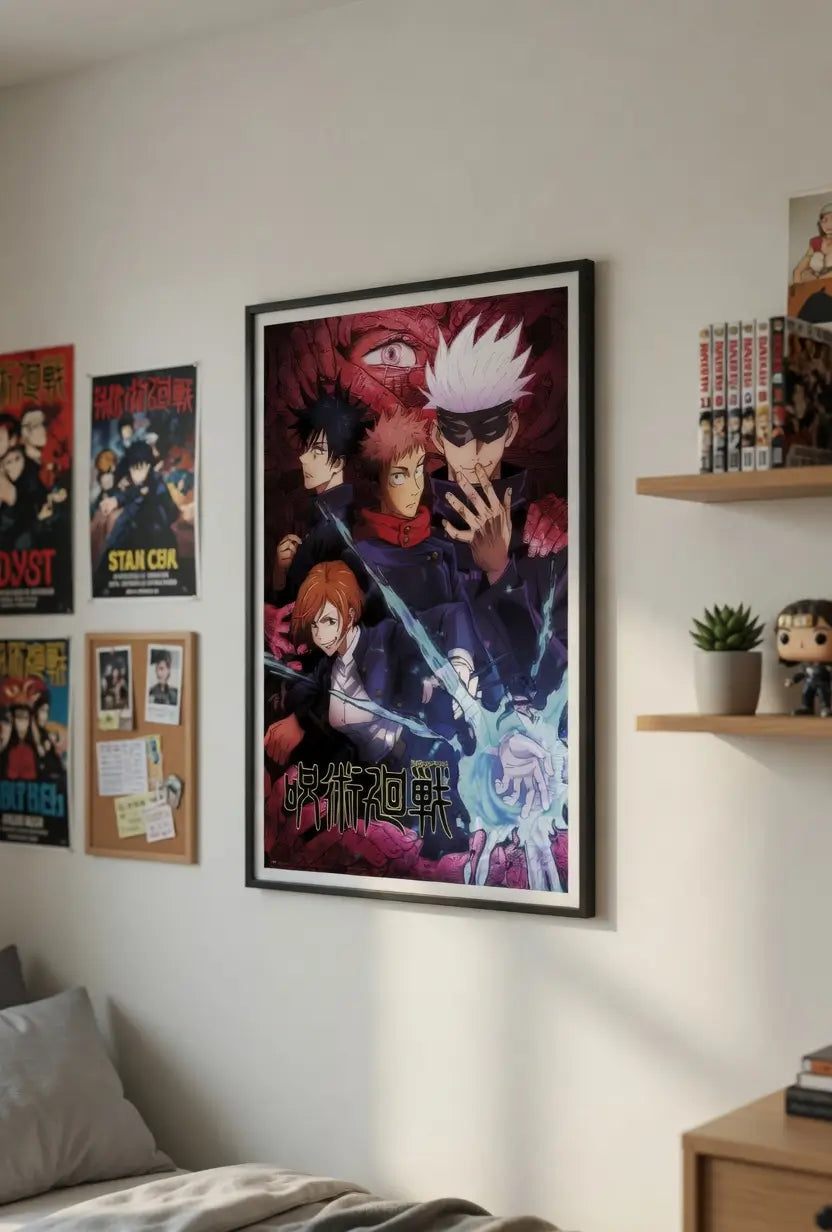 Jujutsu Kaisen Manga Anime Poster 61x91.5 cm | 24x36 inch W x H