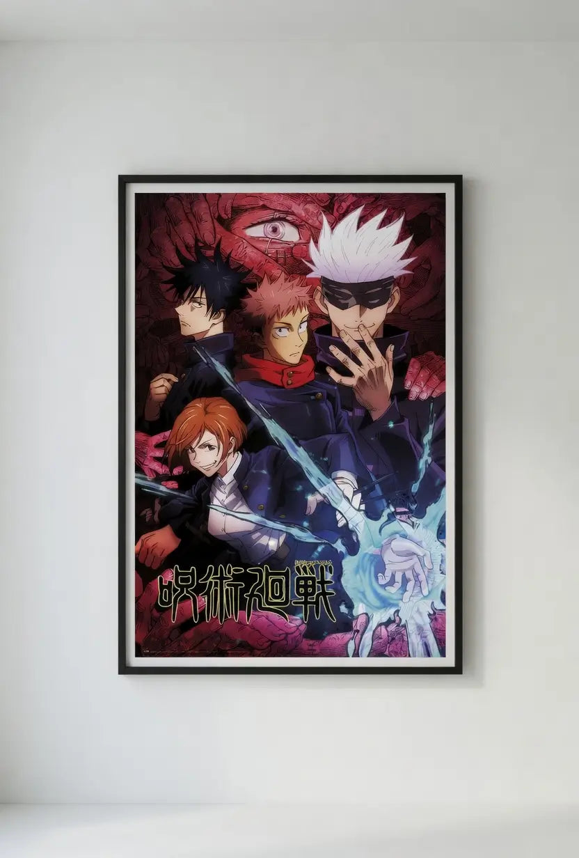 Jujutsu Kaisen Manga Anime Poster 61x91.5 cm | 24x36 inch W x H