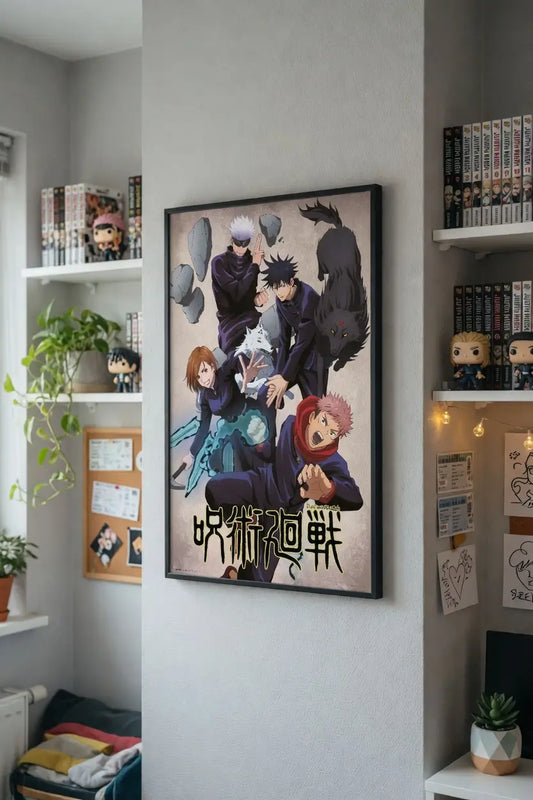 Jujutsu Kaisen Jujutsushi Manga Anime Poster 61x91.5 cm | 24x36 inch W x H