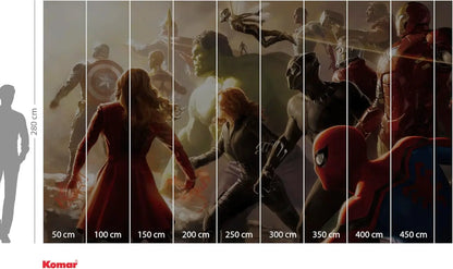 Marvel giant wallpaper kids room