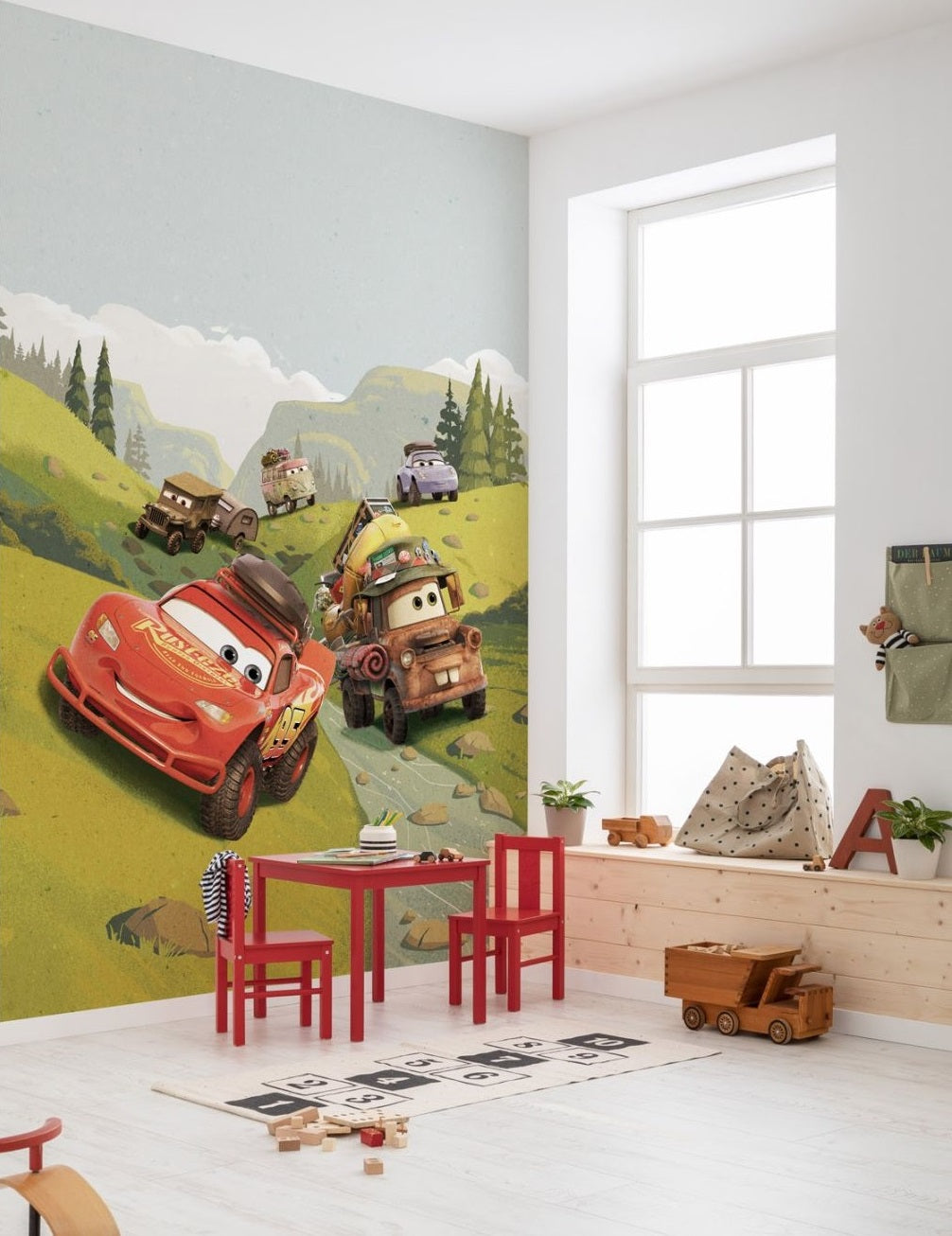 Disney Cars Camping Lightning Mcqueen & Mater 