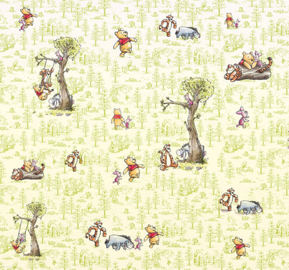 Disney Winnie the Pooh Friends Non-Woven Wallpaper Mural 300 cm x 280 cm | 118" x 110"