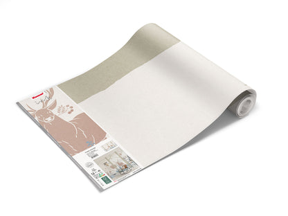 Forest Animals Children Bedroom Brown Animal Non-woven photo wallpaper 400 cm x 280 cm | 157" x 110"