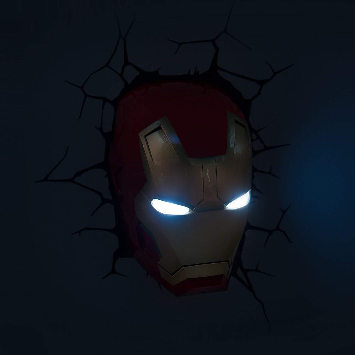 Marvel Iron Man Face 3D LED Lamp