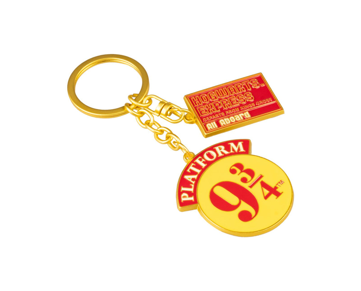 Harry Potter Platform 9 3/4 Keyring Gifts Under 10 Pounds Keychain 6x9 cm