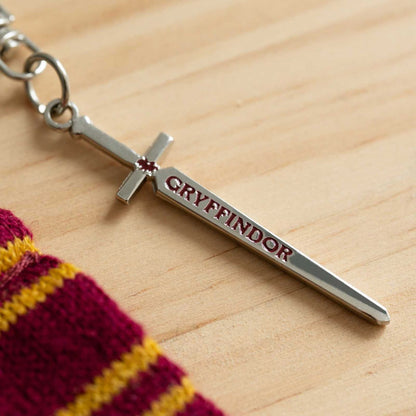 Harry Potter Gryffindor Scarf Keyring Gifts Under 10 Pounds Keychain 4x15 cm