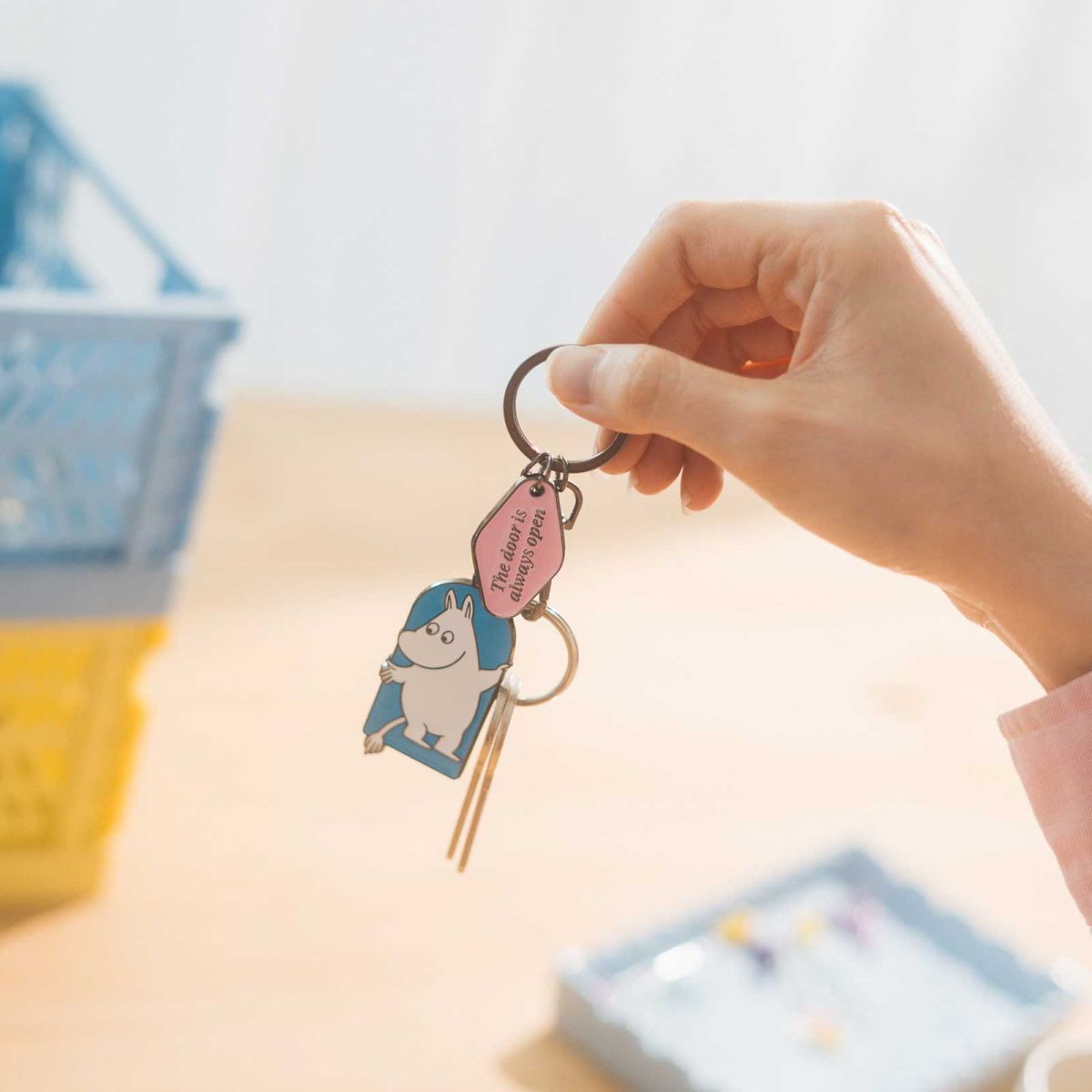 Moomins Keyring Gifts Under 10 Pounds Keychain 5,5x3,5 cm