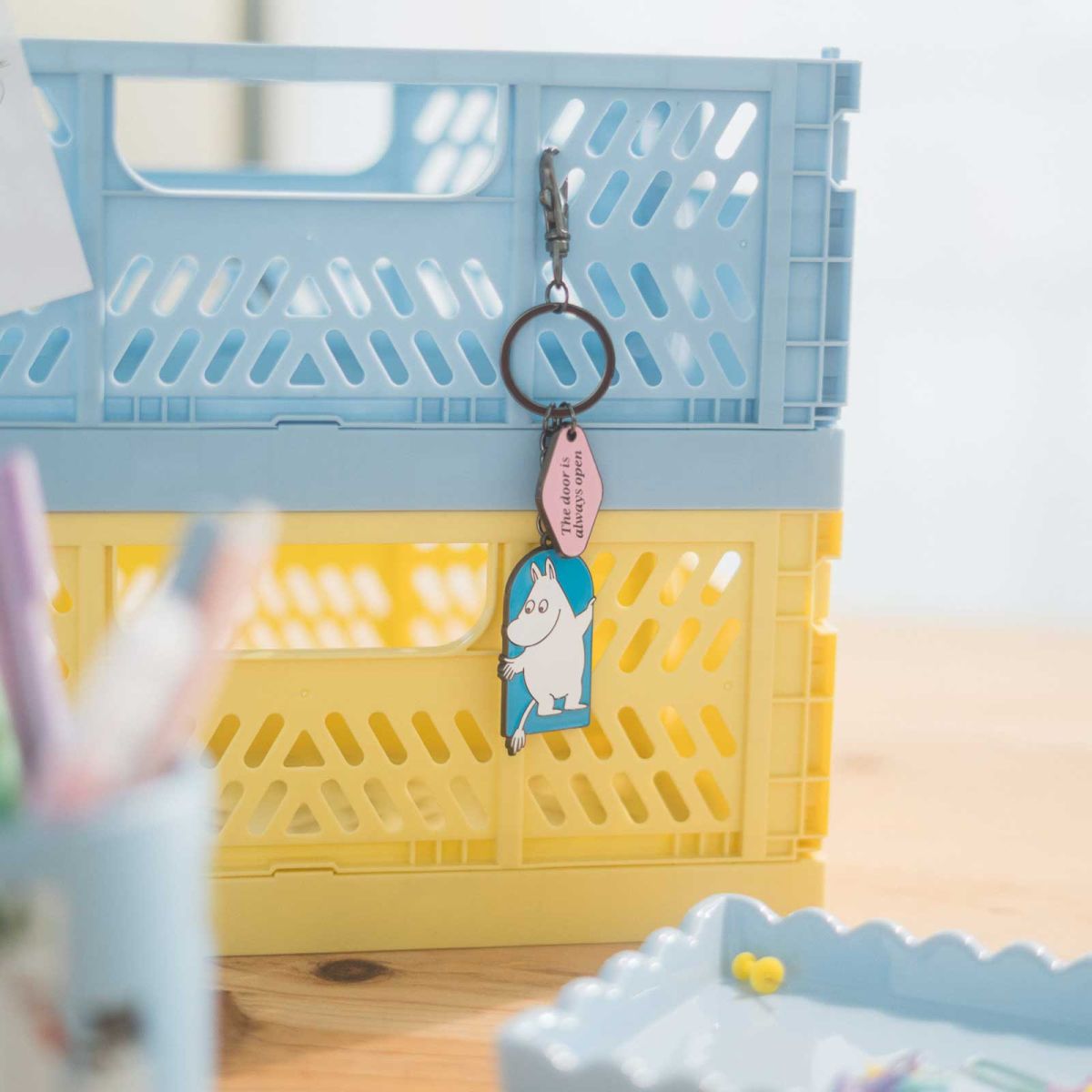 Moomins Keyring Gifts Under 10 Pounds Keychain 5,5x3,5 cm