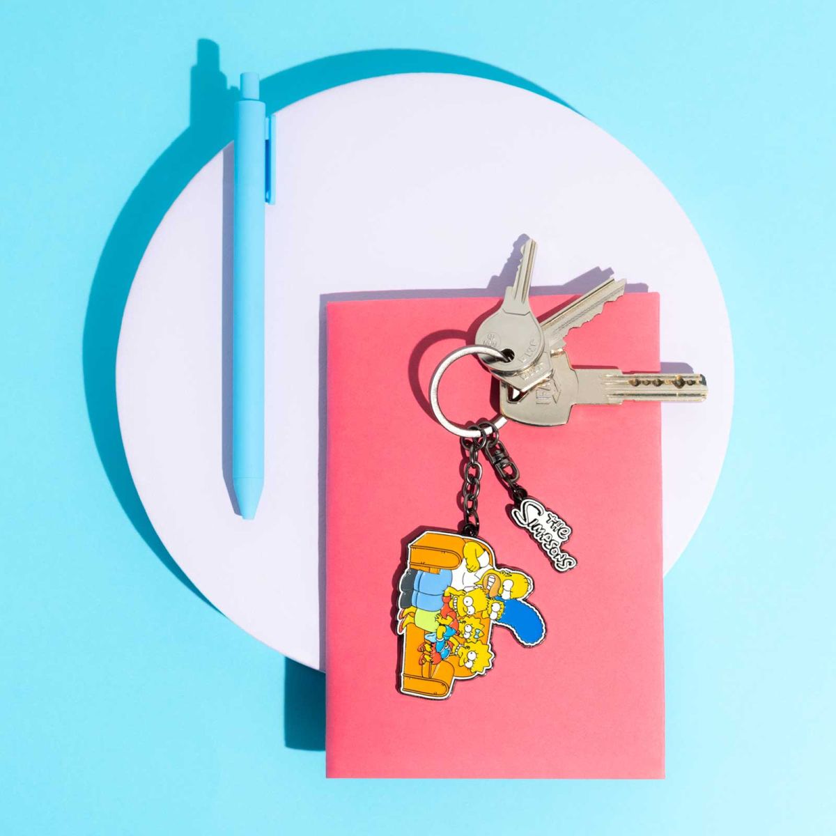 The Simpsons Family Keyring Gifts Under 10 Pounds Keychain 4,8x11,5 cm