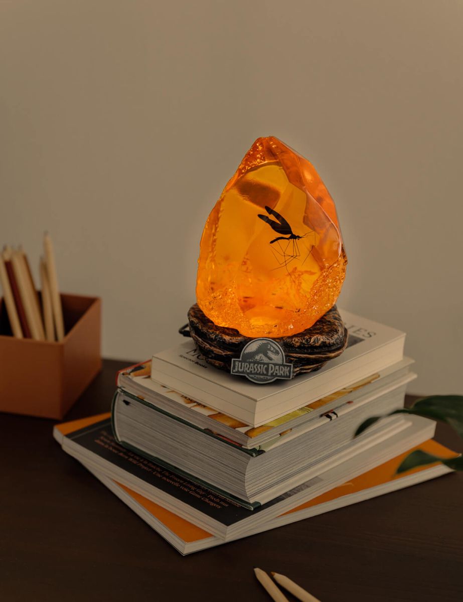 Jurassic Park Merchandise Desk Lamp Table Mood Light Gaming Light Jurassic World Rebirth Gifts Cool Room Decor 11x13x9,7 cm