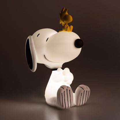 Kids Lamp Dog Snoopy Gifts for Dog Lovers Night Lamp Bedside Mood Lighting Cute Room Décor 12,2x26,7x18,5 cm