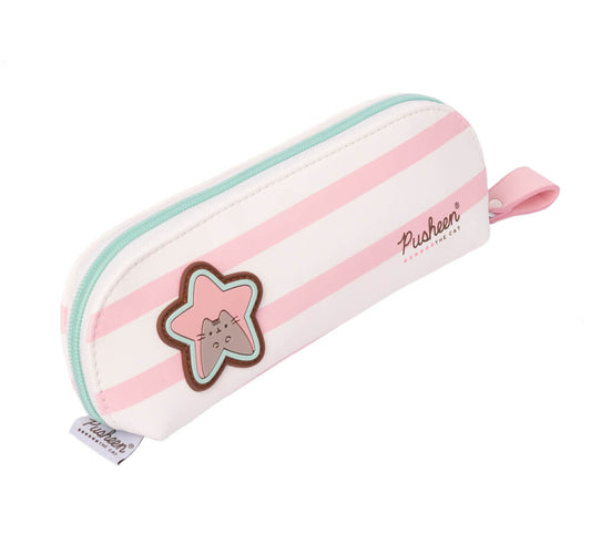 Pusheen White and Pink Pencil Case 225x90x50 mm