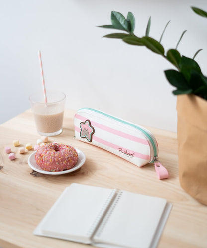 Pusheen White and Pink Pencil Case 225x90x50 mm