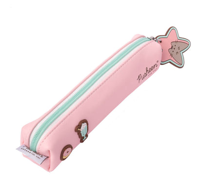 Pusheen White and Pink Pencil Case 60x200x35 mm