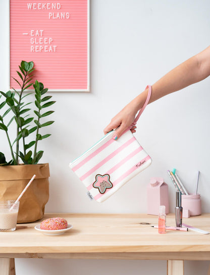 Pusheen Cat Pink Girly Pencil Case 23x17x2 cm